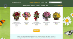 Desktop Screenshot of delsgardencenter.net